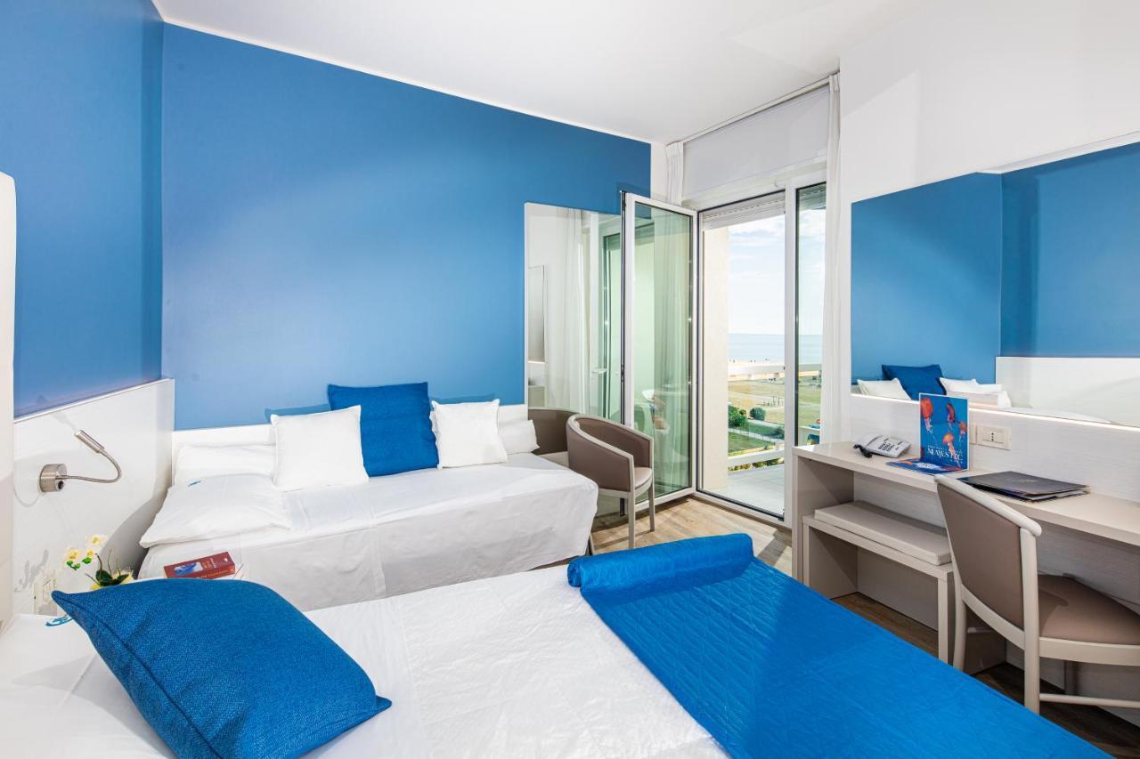 Majestic Beach Hotel & Wellness Bibione Exteriör bild